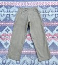 画像4: 60’s ARMY Cotton Khaki Chino Trousers(33x31)