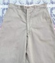 画像3: 60’s ARMY Cotton Khaki Chino Trousers(33x31)