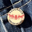 画像1: 1920’s-1930’s Levi’s Koveralls Pinback (1)