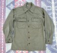 画像1: 40’s ARMY M-46 Cotton Poplin Shirt Spec;PQD-575 (1)