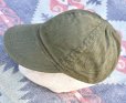 画像2: WWII AAF A-3 HBT Mechanic Cap(大きめなサイズ)