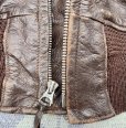 画像14: 1940’s M-422A Leather Flight Jacket EDMUND T. CHURCH Inc. Co,