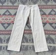 画像3: 1910’s〜 US NAVY White Cotton Sailor Pants(巻き縫い)