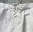 画像7: 1910’s〜 US NAVY White Cotton Sailor Pants(巻き縫い)