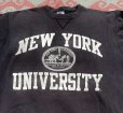 画像2: 90’s USA 黒ボディ Champion NYU Sweat Shirt