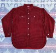 画像1: 50’s  "PIONEER" Cotton Print Flannel Shirt (1)