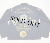 60’s Vietnam War Souvenir Denim Jacket 