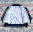 画像4: ARTEX US NAVY Fleece Varsity Jacket (4)