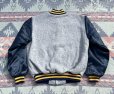 画像5: ARTEX US NAVY Fleece Varsity Jacket (5)