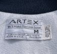 画像3: ARTEX US NAVY Fleece Varsity Jacket (3)