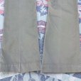 画像7: 60’s US Armd Force Cotton Khaki Chino Trousers (33x31)