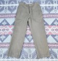 画像3: 60’s US Armd Force Cotton Khaki Chino Trousers (33x31)