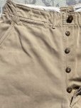 画像5: 40’s WW2 ARMY M-42 Cotton Khaki Chino Trousers "Special"(ガスフラップ付き)