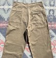 画像7: 40’s WW2 ARMY M-42 Cotton Khaki Chino Trousers "Special"(ガスフラップ付き)