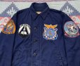画像2: US NAVY Blue Utility Jacket 