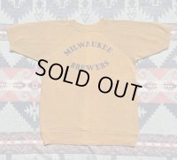 Circa 60’s MLB "Milwaukee Brewers" S/S Sweat Shirt