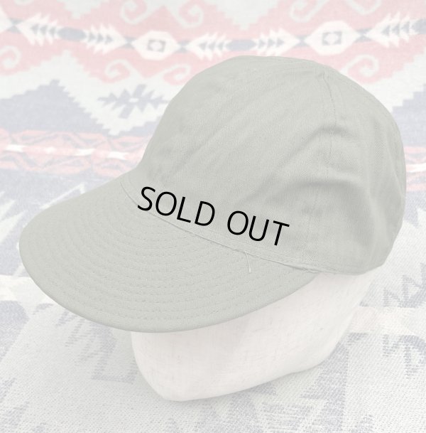 画像1: "Dead Stock" WWII AAF A-3 Mechanic HBT Cap (7-1/2)