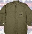 画像1: 1944’ N.O.S. US NAVY N-3 Poplin Shirt (16) (1)
