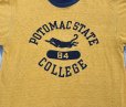 画像2: 70’s Champion バータグ 4段プリント入り ダブルフェース Tee