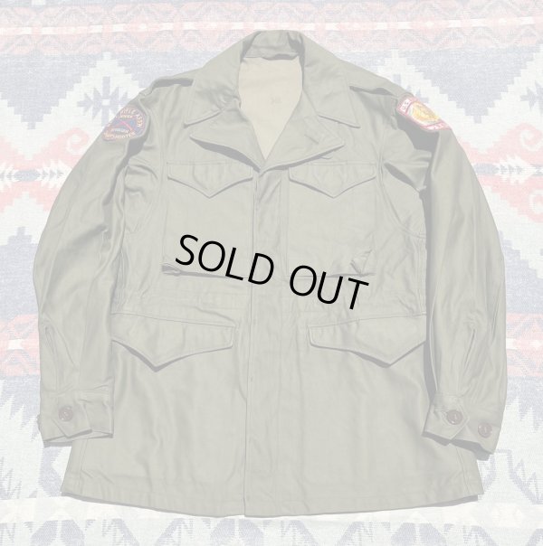 画像1: 43’ ARMY M-43 Field Jacket(PQD 370C) 34R Near Mint Condition!
