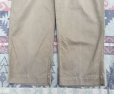 画像9: 40’s ARMY M1945 Cotton Khaki Chino Trousers (両シームダブルステッチ)