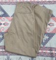 画像1: 40’s ARMY M1945 Cotton Khaki Chino Trousers (両シームダブルステッチ) (1)