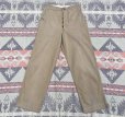 画像2: 40’s ARMY M1945 Cotton Khaki Chino Trousers (両シームダブルステッチ)