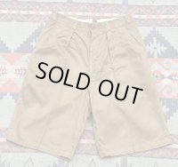 1950’s US ARMY Cotton Khaki Chino Shorts (Good Condition)