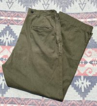 WW2 ARMY M-1943 Cotton "HBT" Field Trousers