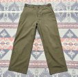 画像2: WW2 ARMY M-1943 Cotton "HBT" Field Trousers