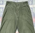 画像3: Circa Late 60’s ARMY OG-107 Sateen Utility Trousers ベイカーパンツ