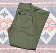 画像1: Circa Late 60’s ARMY OG-107 Sateen Utility Trousers ベイカーパンツ (1)