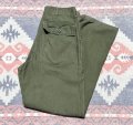 Circa Late 60’s ARMY OG-107 Sateen Utility Trousers ベイカーパンツ