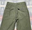 画像6: Circa Late 60’s ARMY OG-107 Sateen Utility Trousers ベイカーパンツ