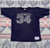  ﻿ 80’s  Champion Cowboys 34(Dallas Cowboys)Football T Shirt