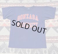 80’s~ Champion Gonzaga Univ. Print Tee