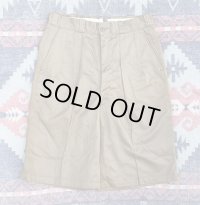 50’s "Dead Stock" Cotton Khaki Chino Shorts