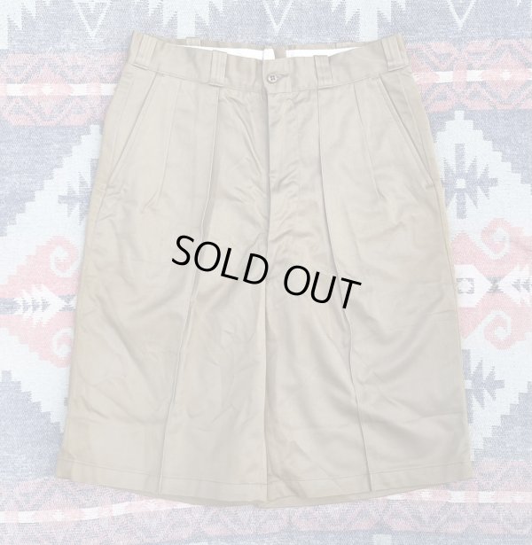 画像1: 50’s "Dead Stock" Cotton Khaki Chino Shorts