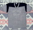 画像1: 70’s~Champion Blue Bar Tag V Neck Tee (XL) (1)