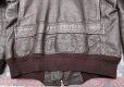 画像12: 1952’ USN "Monarch" G-1 Leather Flight Jacket (Mil-J-7823AER)中尉着用