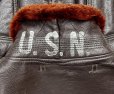 画像8: 1952’ USN "Monarch" G-1 Leather Flight Jacket (Mil-J-7823AER)中尉着用