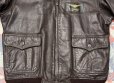 画像6: 1952’ USN "Monarch" G-1 Leather Flight Jacket (Mil-J-7823AER)中尉着用