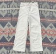 画像3: 30’s Dead Stock USN Lace Back White Cotton Sailor Pants(W32~33)