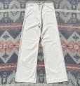 画像6: 30’s Dead Stock USN Lace Back White Cotton Sailor Pants(W32~33)