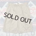 1950’s Dead Stock US ARMY Cotton Khaki Chino Shorts(34-L)
