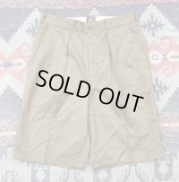 1950’s Dead Stock US ARMY Cotton Khaki Chino Shorts(34-L)