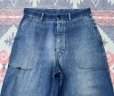 画像4: 1940’s US NAVY Denim Trousers