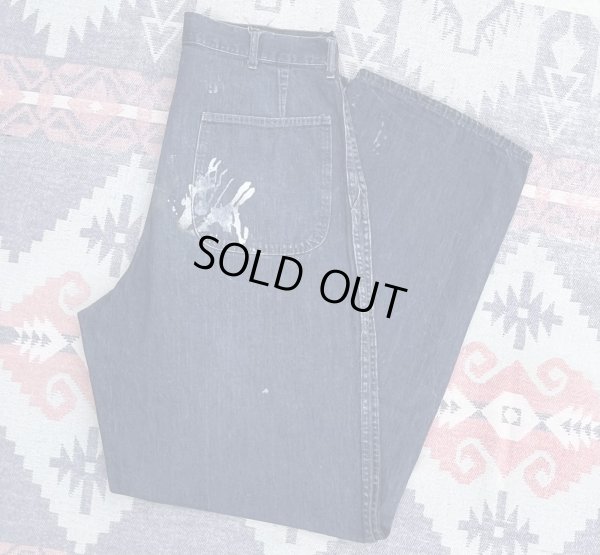 画像1: WW2 40’s US NAVY Denim Pants (ウエスト33)