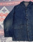 画像9: 40’s USN Shawl Collar Denim Jacket (42-44)
