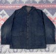 画像1: 40’s USN Shawl Collar Denim Jacket (42-44) (1)